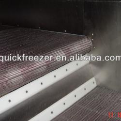 IQF frozen fruits and vegetables fluidized freezer