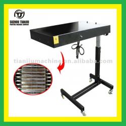 IR 6 Lamps screen printing t shirts flash dryer