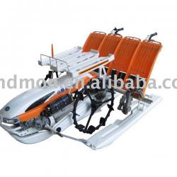 Iseki type walking 4 row rice transplanter