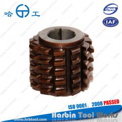 ISO9001, Straight sided spline gear hob, gear hobbing tool, classA,B ,