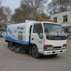 ISUZU 100P sweeper truck with engine 4JB1-TC1