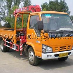 ISUZU 2T Telescoping BoomTruck Mounted Crane