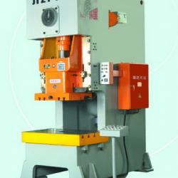 JF21 series press with dry pneumatic friction clutch and shearing block protector