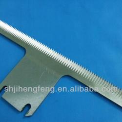 JHF food packing saw blade applicator knife