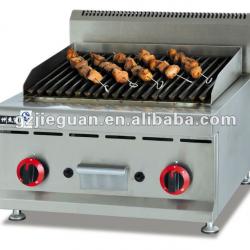 jieguan counter top gas lava rock grill (GB-589)