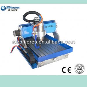 Jinan stepmores SM-3040 4 axis router soft metal engraving mini cnc machine