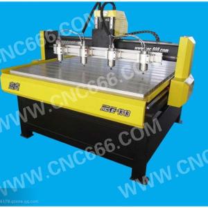 JK-1313-4 CNC Engraving Machine wood aluminum cutting carving equipment router