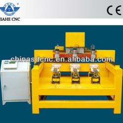 JK-3080S 3-heads Cylinder Stone CNC Router