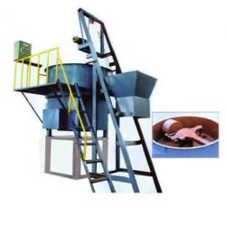 JL-T300 Bucket elevator, JL-K300 Wheel-rolling mixer