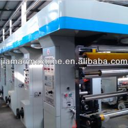 JM600-1200A model plastic film rotogravure press