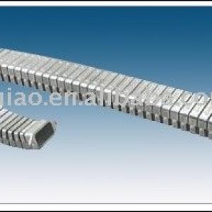 JR-2 type rectangle metallic hoses