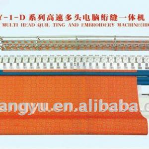 JY-1-D SERIES MULTI HEAD QUIL TING AND EMBROIDERY MACHINE(HIGH SPEED)