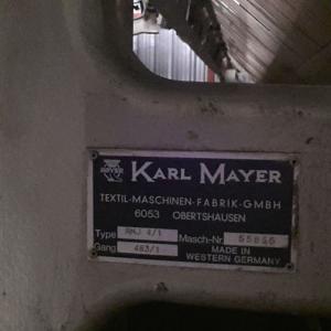 KARL MAYER GERMANY MACHINES