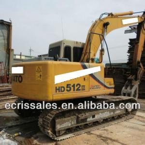 Kato used excavator HD512 original from Japan