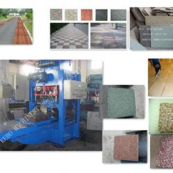 KB-125E/400 Floor tile making machine