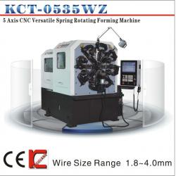 KCT-0535WZ CNC Multi Function Spring Forming Machine&CNC spring coiling machine&Extension spring machine