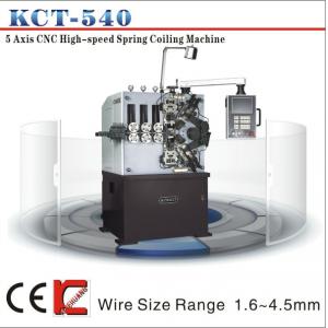 KCT-540 China High-speed CNC Compression Spring Making Machine & spring coiler & steel wire coiler