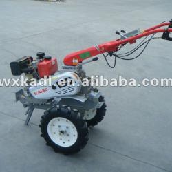 KDT910 9hp/6.8kw Walking Diesel Engine Rotary Farming Tiller