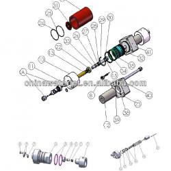 KMT waterjet spare parts