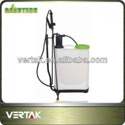 Knapsack pressure sprayer with shoulder strap