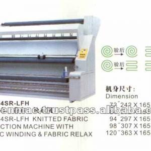 Knitted Fabric Inspection Machine With Fabric Winding & Fabric Relax