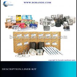 Komatsu engine parts piston liner kit for PC200-7