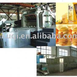 KQ/PT2000 Large and Medium Sized Compound Potato-Crisps Making Machinery