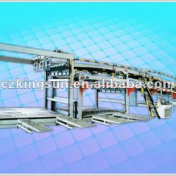 KS Series Hydraulic Down Stacker/corrugated papeboard stacker/cardboard hydraulic hand stacker