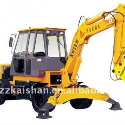 KW58 Mini Wheeled Excavator for Sale