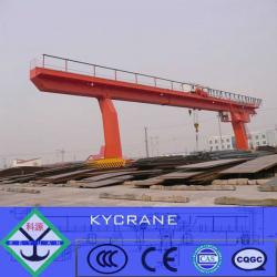 L Model mobile Single Girder Gantry Crane 20T with trolley for Sale