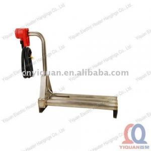 L shaped metal tube heaters