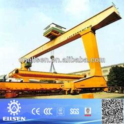 L type single girder gantry crane with hook