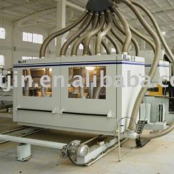 Laminate flooring production line