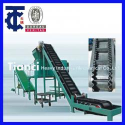 large angle belt conveyor