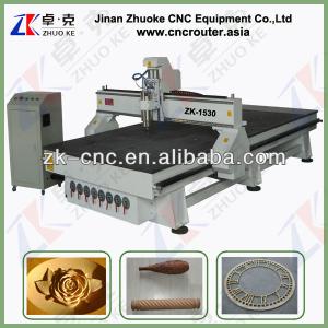 Large Area Wood Carving Machine With Vacuum Bed 1.5*3.0m ZK-1530