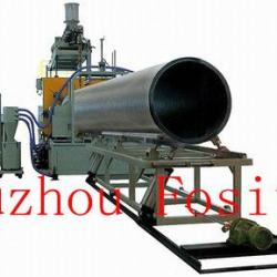 Large caliber hollow wall twine pipe production line