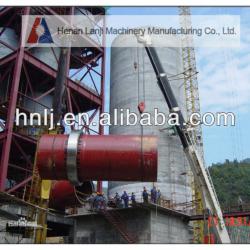 Large capacity rotary ciln for cement making machine from Henan plant