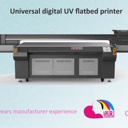 large format flatbed UV printer, UV led printer, UV inkjet printer at good factory price with Seiko or Epson printhead