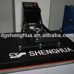 Large heat press machine manual use