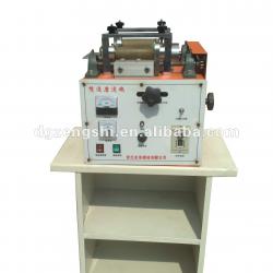 Leather belts double edge brushing polishing grinding machine