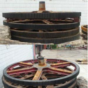 leather machine part,gearwheel with Large Modules&High Strength used by leather drum