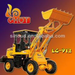 LG912 mini wheel loader small industry machinery