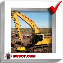 lifting electromagnet for excavator or crane and forklift