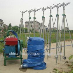 Light and flexible sprinkler irrigation machine