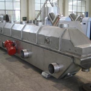 Line vibration fluidized bed drying machine