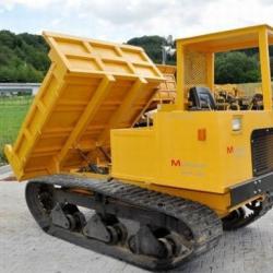 lingtweight with bucket mini crawler tractor