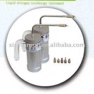 Liquid nitrogen cryotherapy instrument