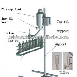 Liquid Nitrogen injection filling machine