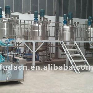 Liquid soap making machine