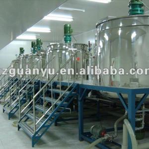 liquid soap mixing machine